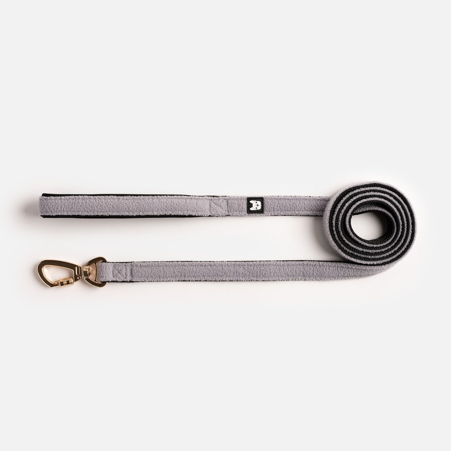 🌊 Aquafleece Dog Leash – Grey Water-Resistant Leash with Padded Handle