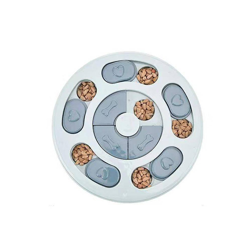 Interactive Iq Boosting Dog Puzzle Feeder Toy: Engage, Train, And Feed