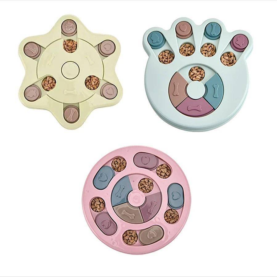 Interactive Iq Boosting Dog Puzzle Feeder Toy: Engage, Train, And Feed