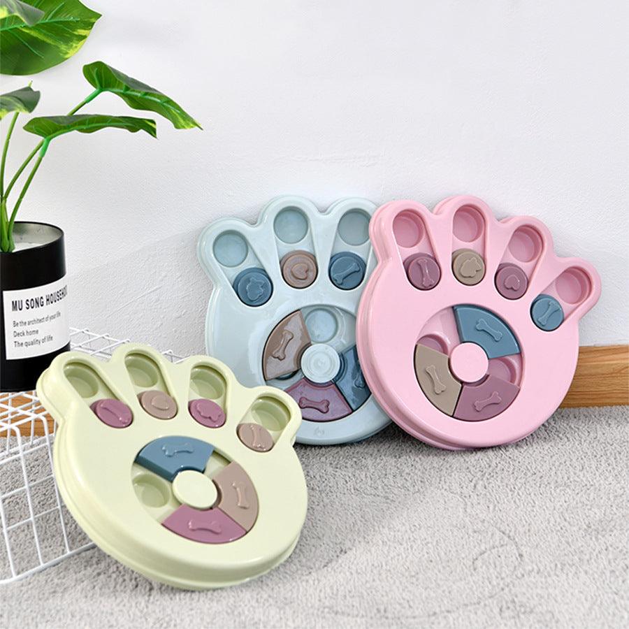 Interactive Iq Boosting Dog Puzzle Feeder Toy: Engage, Train, And Feed